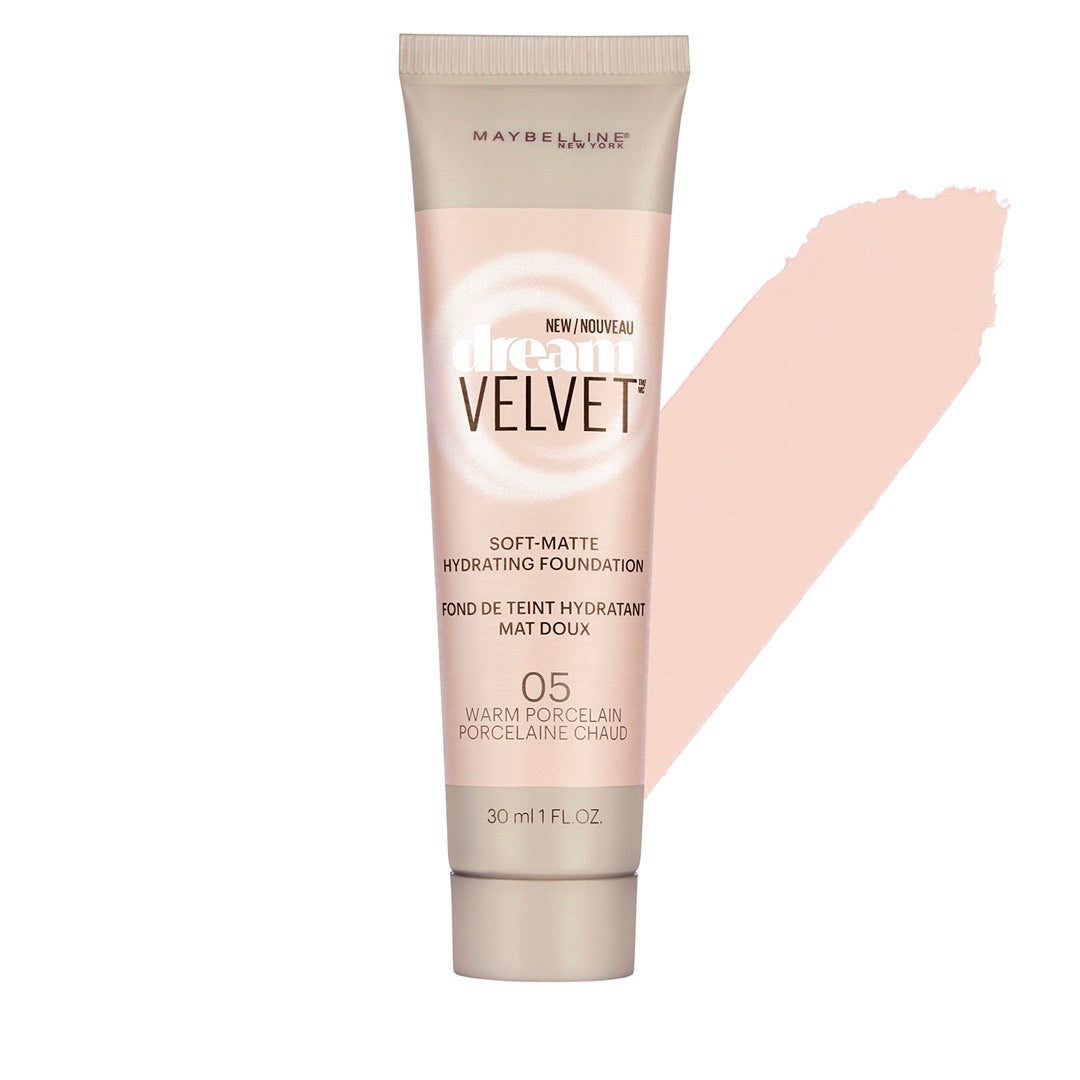 Maybelline new york dream velvet soft matte hydrating deals foundation