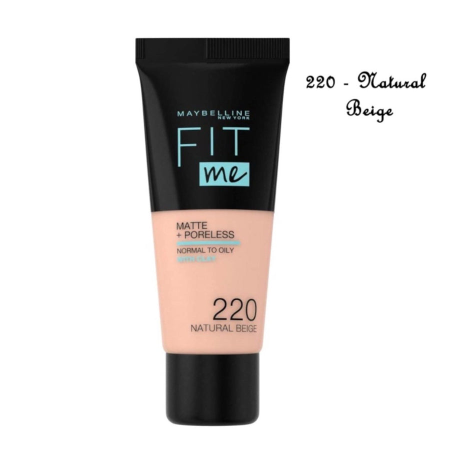Maybelline Fit Me! Matte + Poreless Liquid Foundation With Clay