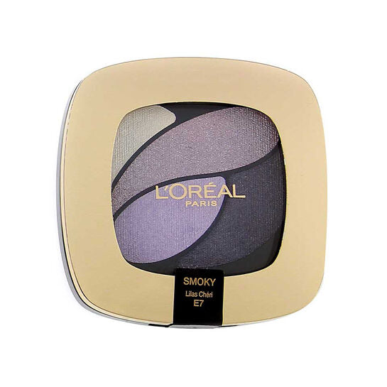 L’Oreal Colour Riche Quad Eyeshadow-Cosmetics-Loreal-Lilas Chen - E7-LONDONDRUG