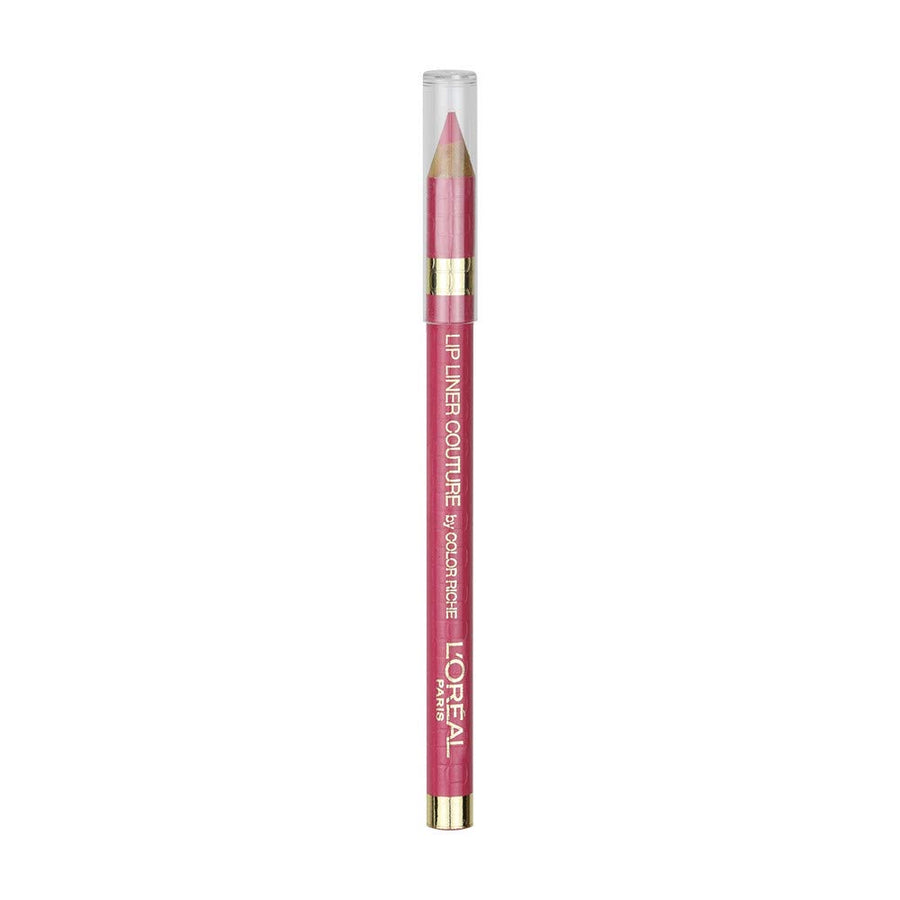 L’Oreal Color Riche Couture Lip Liner-LONDONDRUG-Pink Fever - 285-LONDONDRUG