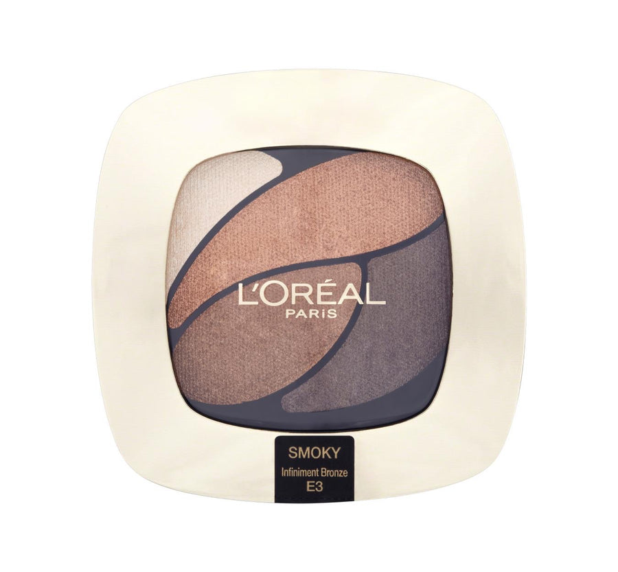 L’Oreal Colour Riche Quad Eyeshadow-Cosmetics-Loreal-Infiniment Bronze - E3-LONDONDRUG
