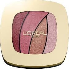 L’Oreal Colour Riche Quad Eyeshadow-Cosmetics-Loreal-Seductive Rose - S10-LONDONDRUG